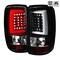 Spec-D Tuning 00-06 GMC Denali Tahoe LED Bar Tail Lights- Black Housing LT-DEN00JMLED-G2-TM - alternate 1